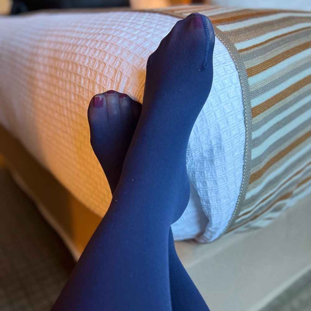 Flight Attendant tights